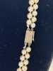 Collier double rangs 146 perles de culture blanche akoya fermoir or sold by 58 Facettes