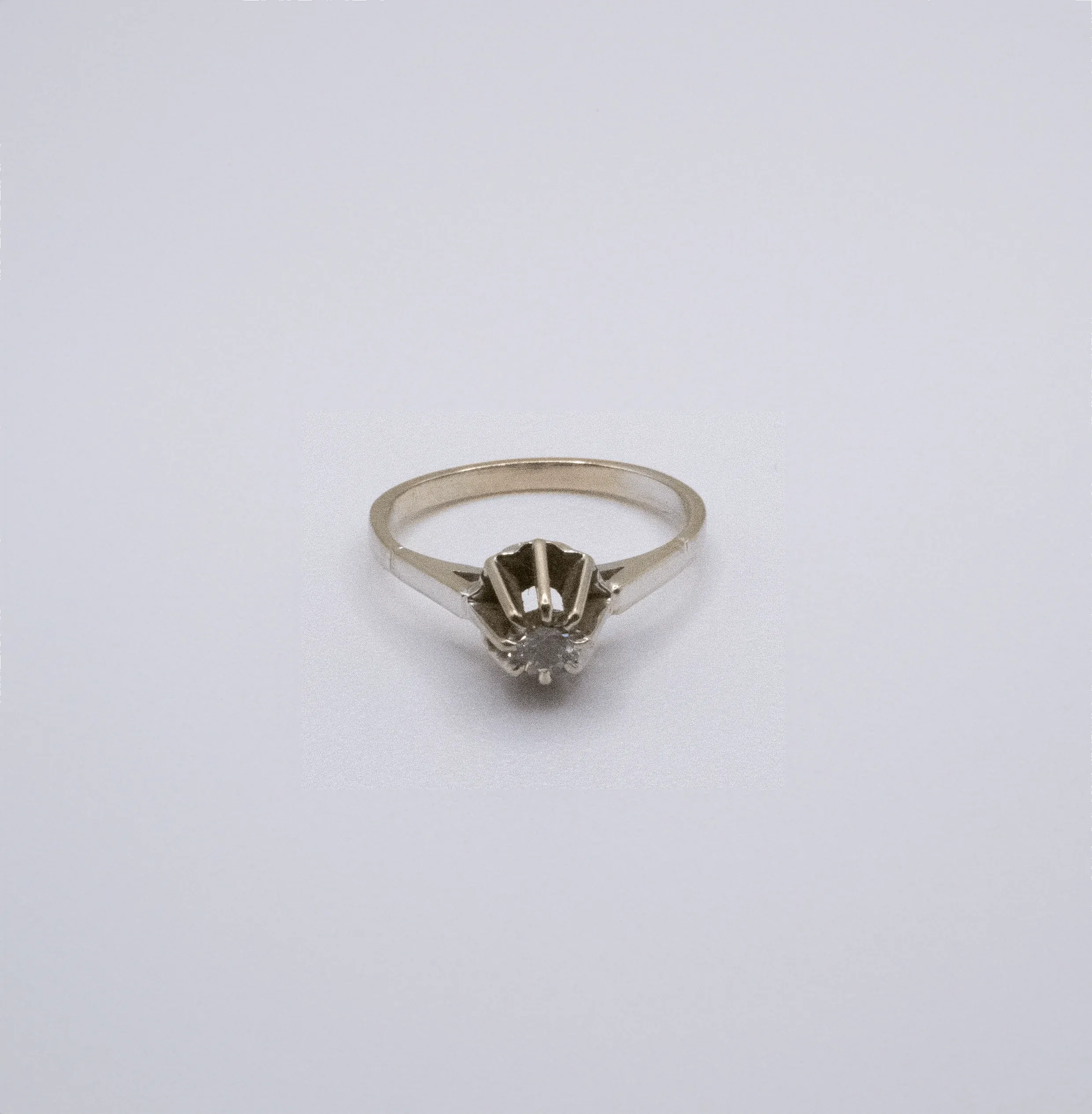 Solitaire or blanc diamant sold by 58 Facettes product image thumbnail 2