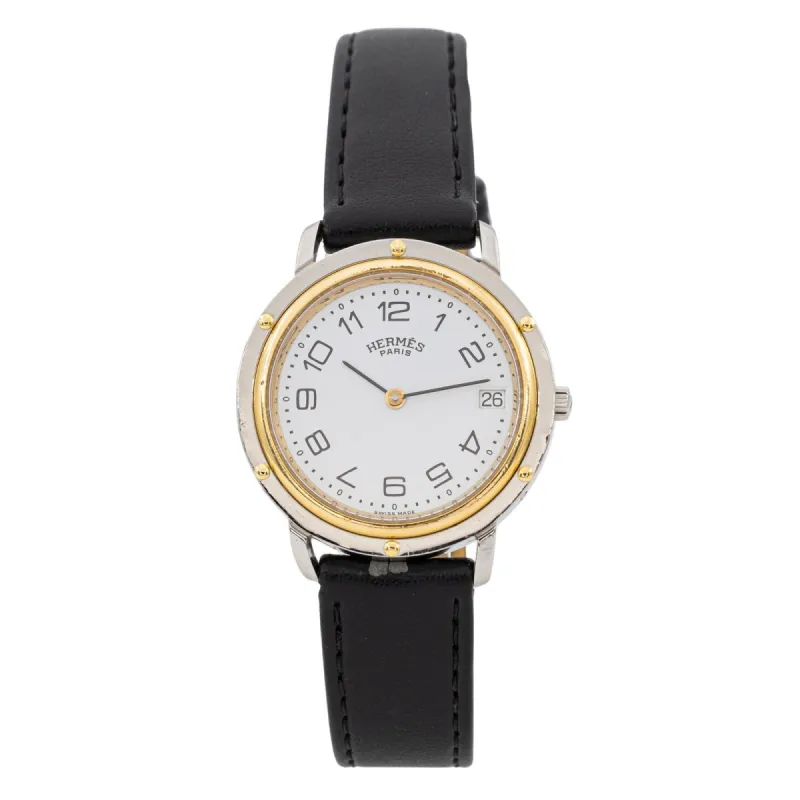 Hermès Montre Acier made by 58 Facettes