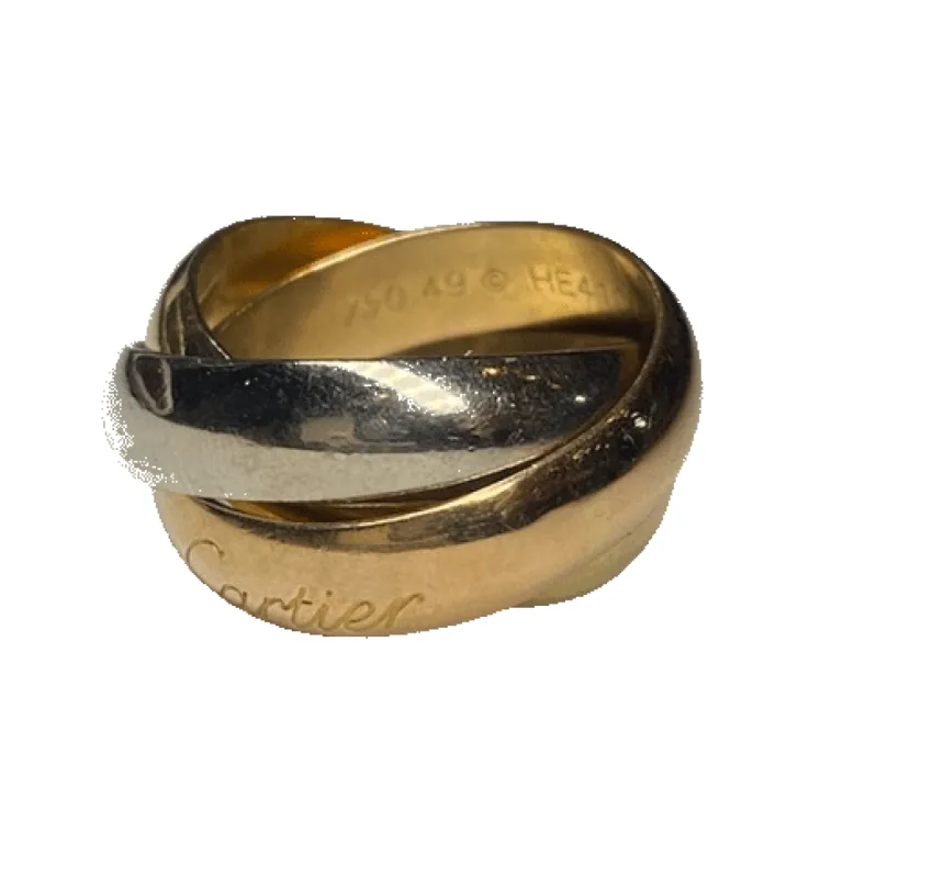 CARTIER - Bague TRINITY extra large 3 ors sold by 58 Facettes