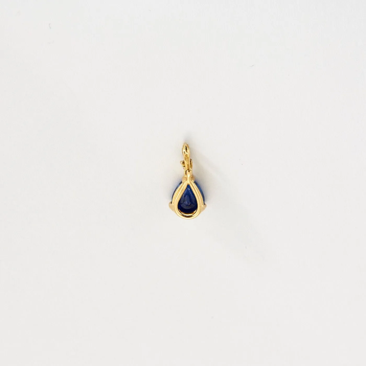 Pendentif or jaune diamants et saphir sold by 58 Facettes product image thumbnail 3