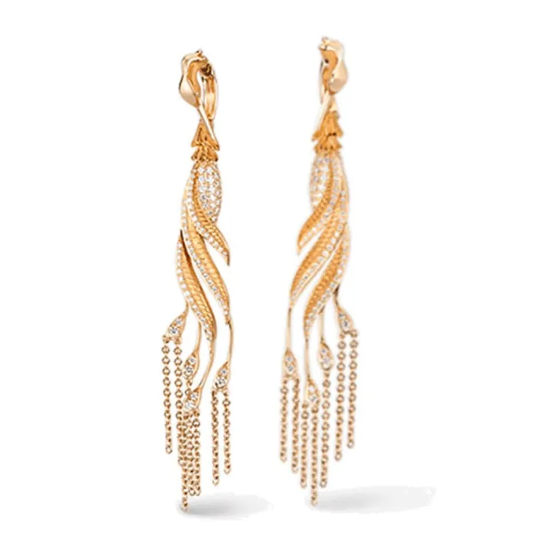 Carrera Y Carrera - Boucles d'oreilles or jaune et diamants sold by 58 Facettes