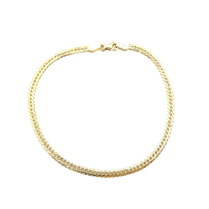 Bracelet Maille anglaise Or jaune sold by 58 Facettes