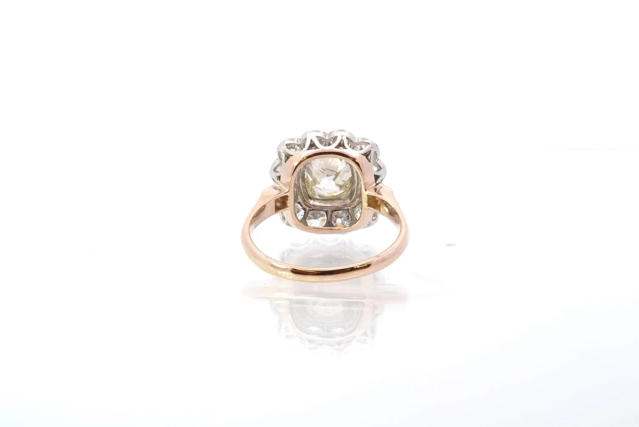 Bague vintage marguerite diamants sold by 58 Facettes product image thumbnail 5