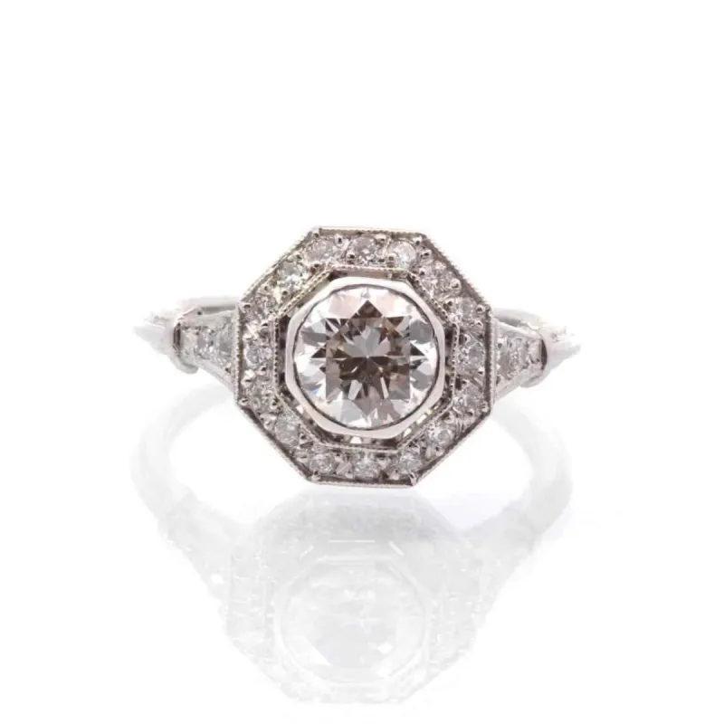 Bague Platine Diamant sold by 58 Facettes