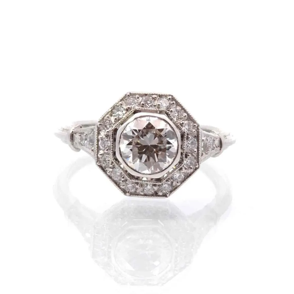 Bague Platine Diamant sold by 58 Facettes