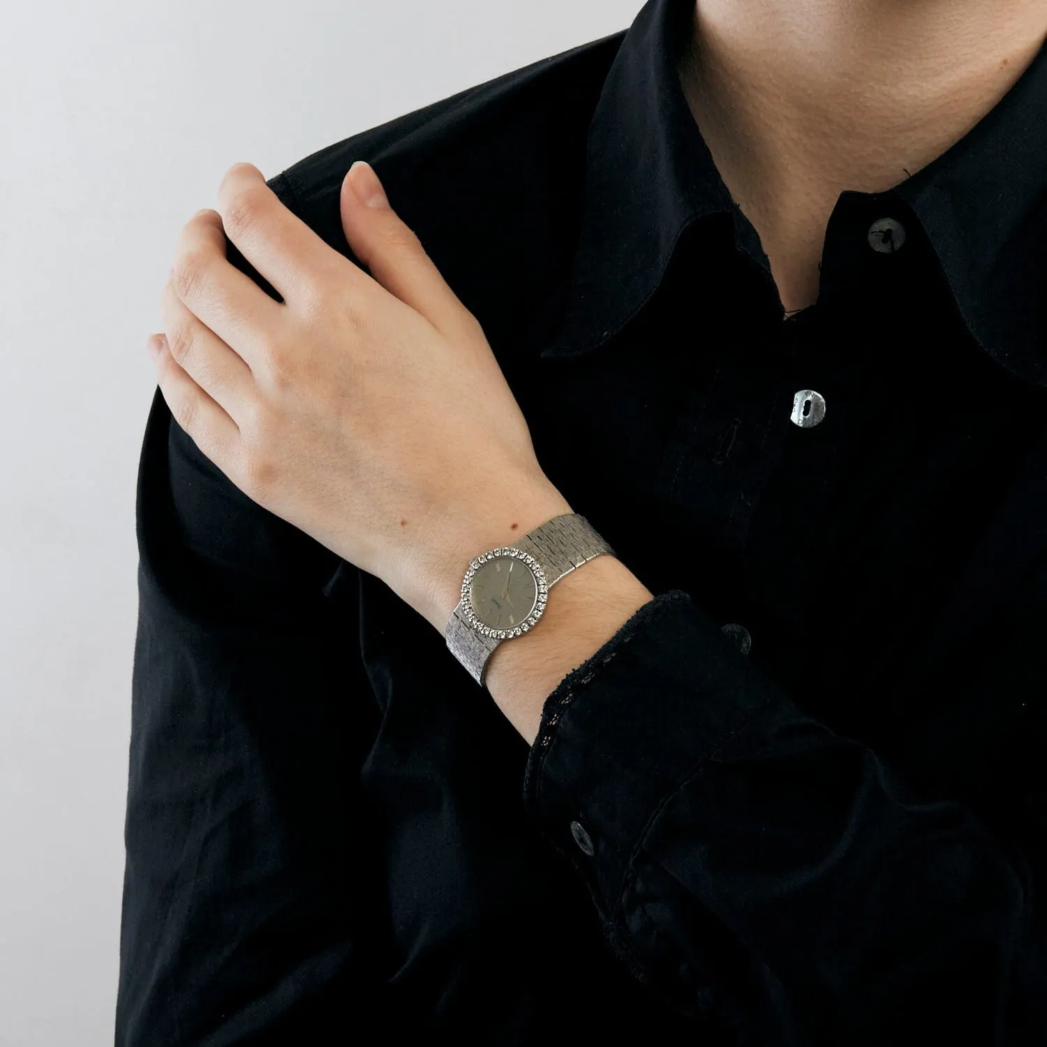 PIAGET - Montre bracelet or gris et diamants sold by 58 Facettes product image thumbnail 2