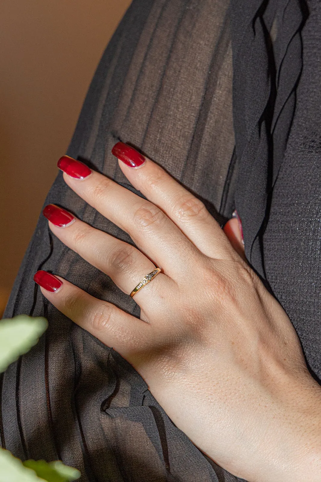 Bague Solitaire Or jaune Diamant sold by 58 Facettes product image thumbnail 2