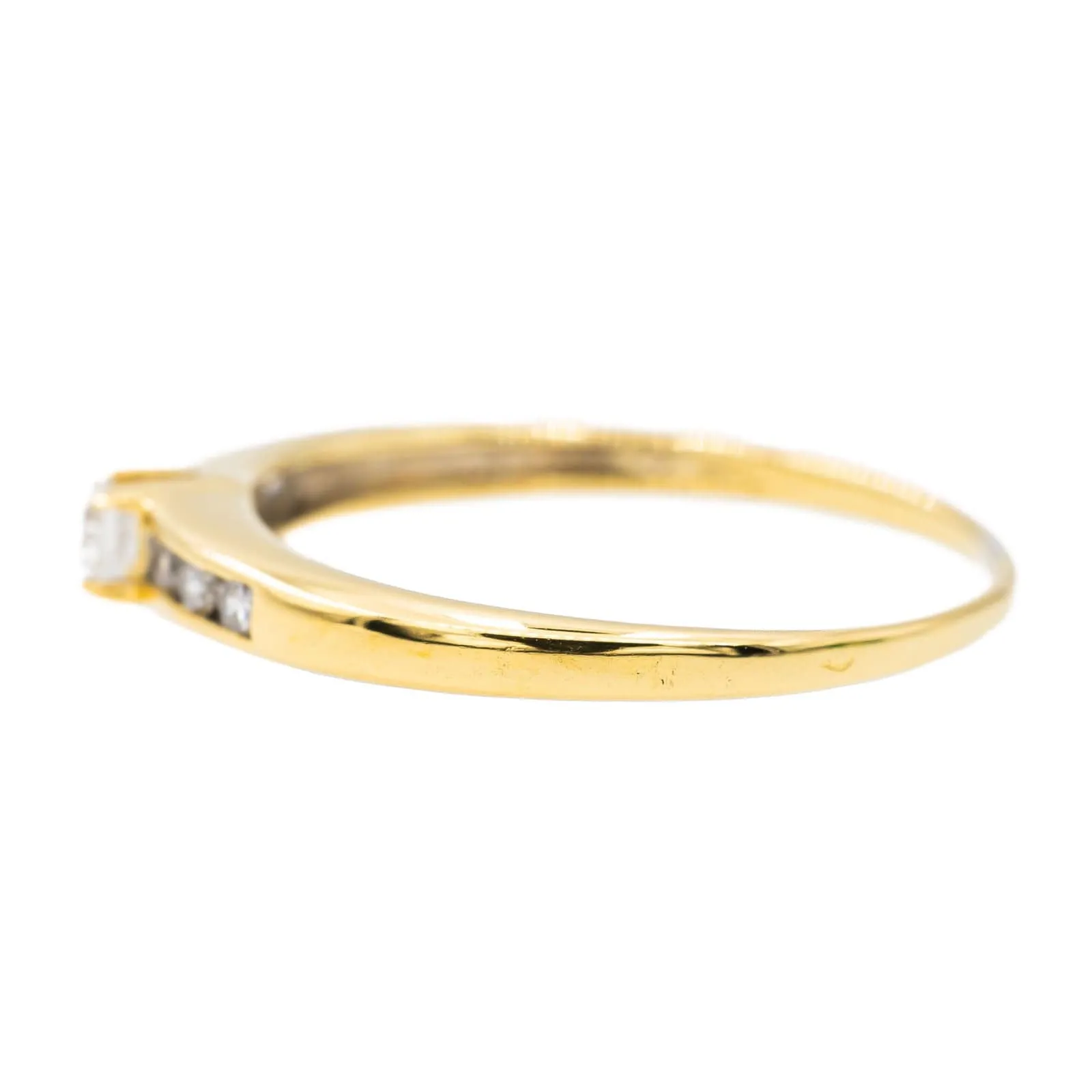 Bague Solitaire Or jaune Diamant sold by 58 Facettes product image thumbnail 4