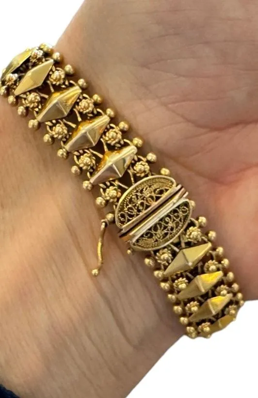 Bracelet Tank or jaune sold by 58 Facettes product image thumbnail 3