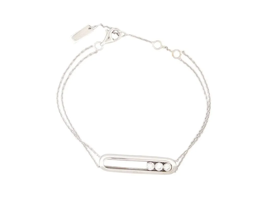 bracelet MESSIKA move classique double chaine or sold by 58 Facettes