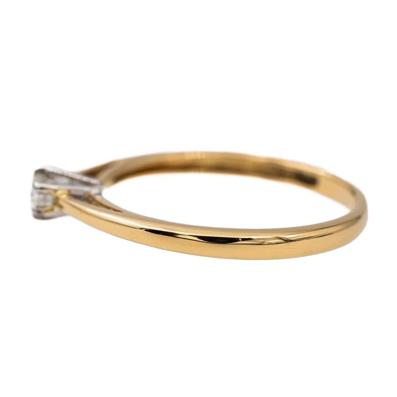 Bague Solitaire Or jaune Diamant sold by 58 Facettes product image thumbnail 3