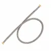 FRED - Bracelet Force 10 or jaune et corde grise sold by 58 Facettes