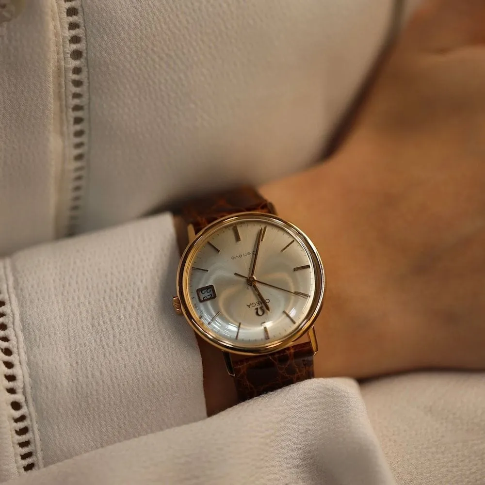 OMEGA - Montre Geneve or rose 1970. Automatique sold by 58 Facettes product image thumbnail 4