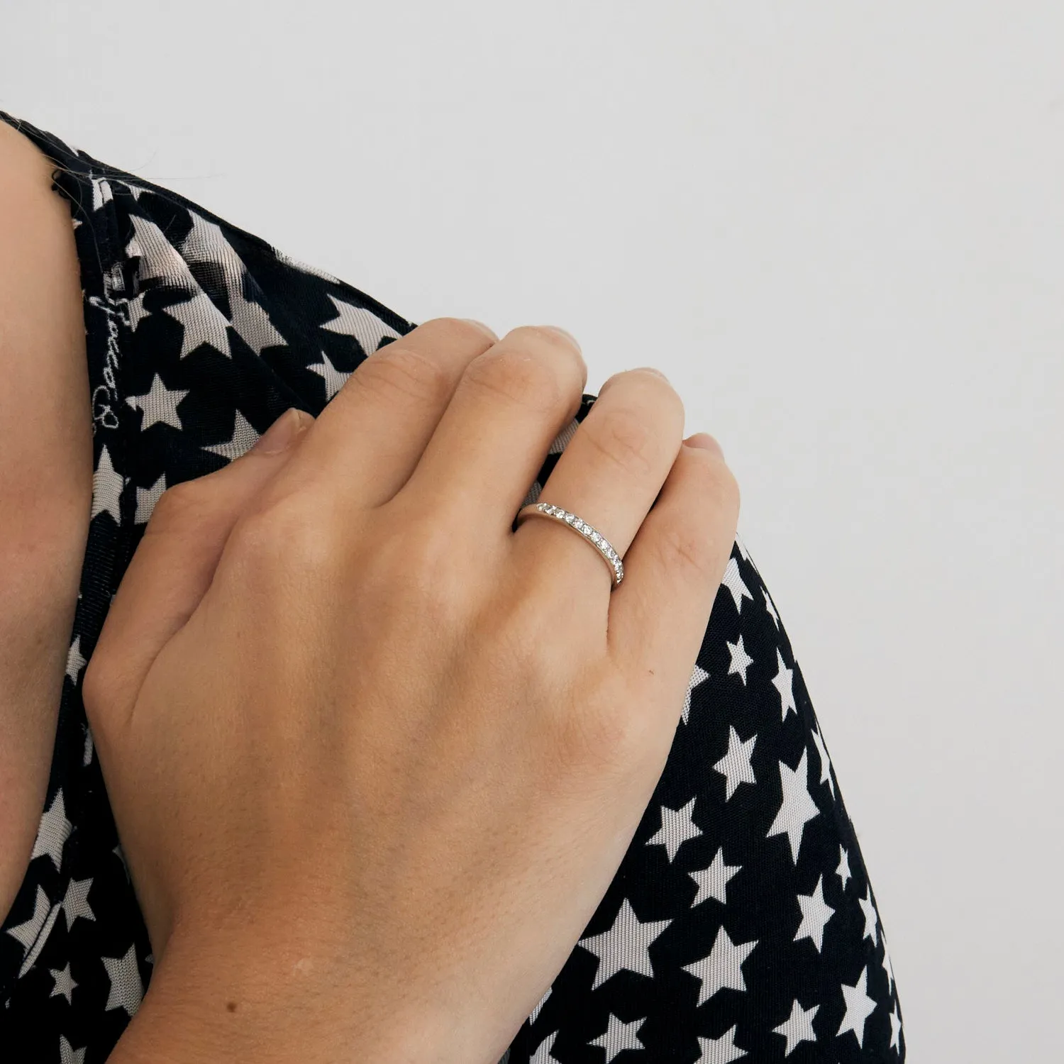 Demie Alliance en or gris et diamants sold by 58 Facettes product image thumbnail 2