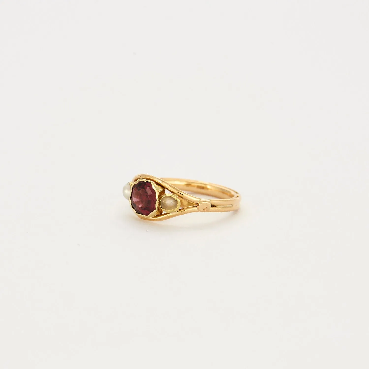Bague en Or Tourmaline et Perle sold by 58 Facettes product image thumbnail 3