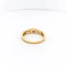Bague or jaune et diamants sold by 58 Facettes