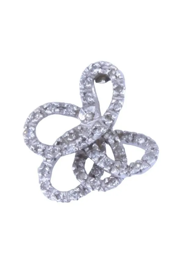 COLLIER NŒUD DIAMANTÉ sold by 58 Facettes