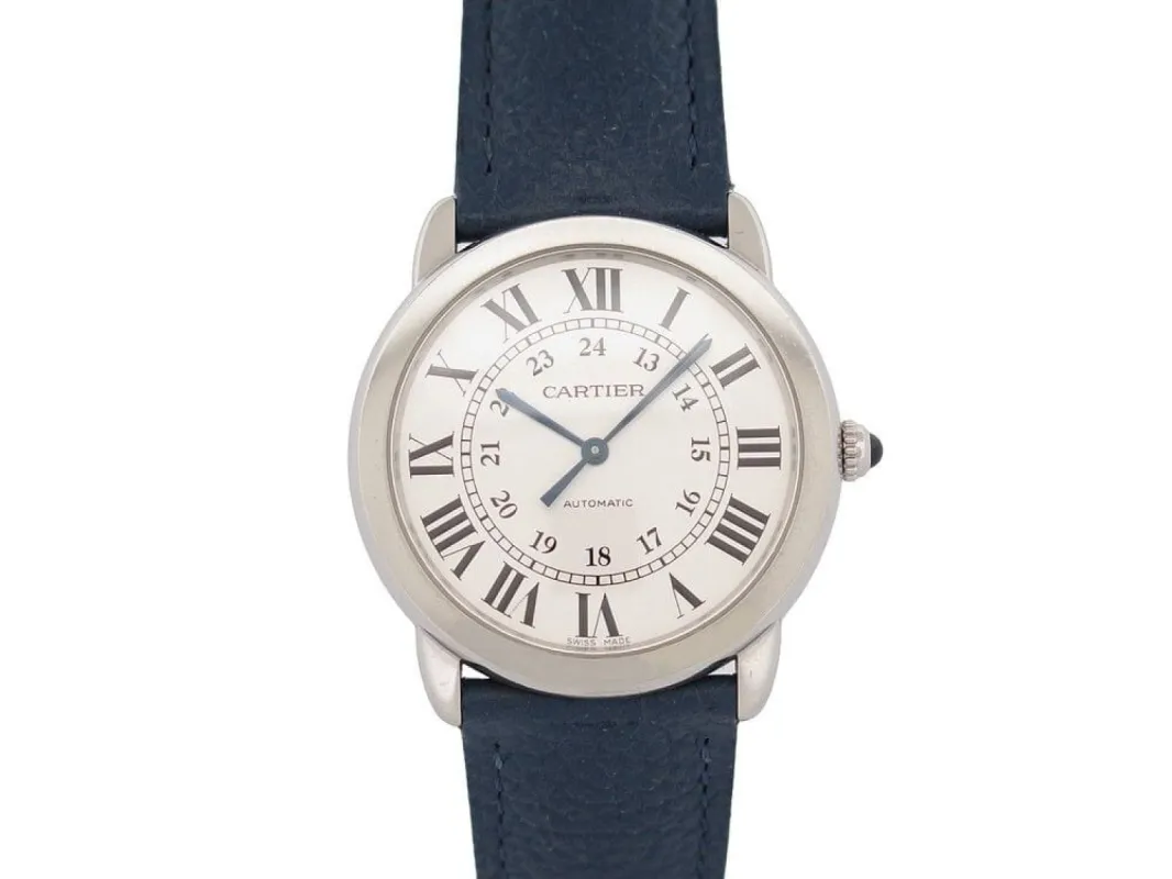 montre CARTIER ronde solo sold by 58 Facettes
