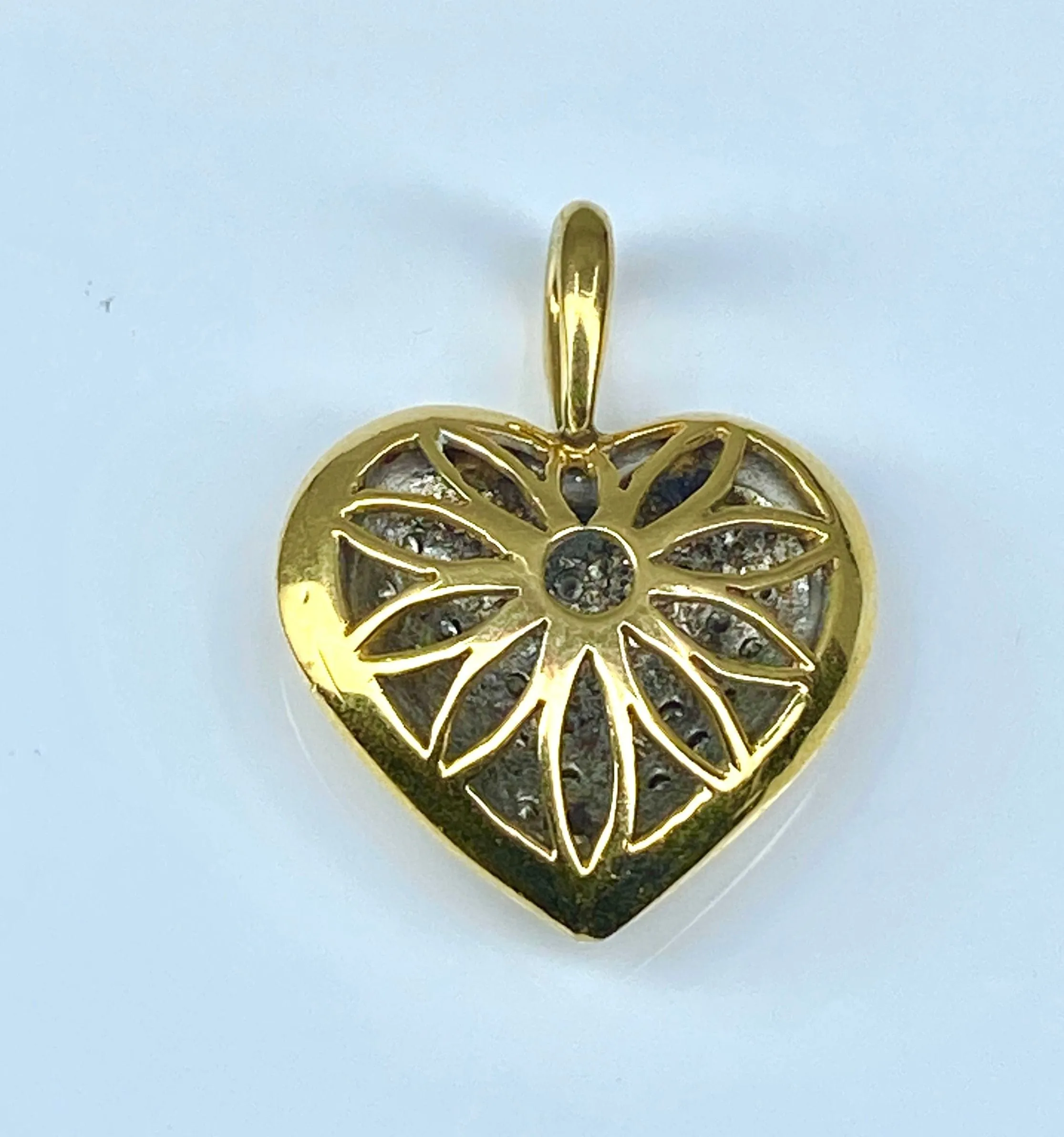 Pendentif coeur 34 diamants sold by 58 Facettes product image thumbnail 2