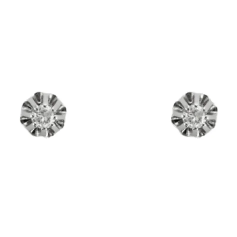 Clous d'oreilles Diamants sold by 58 Facettes