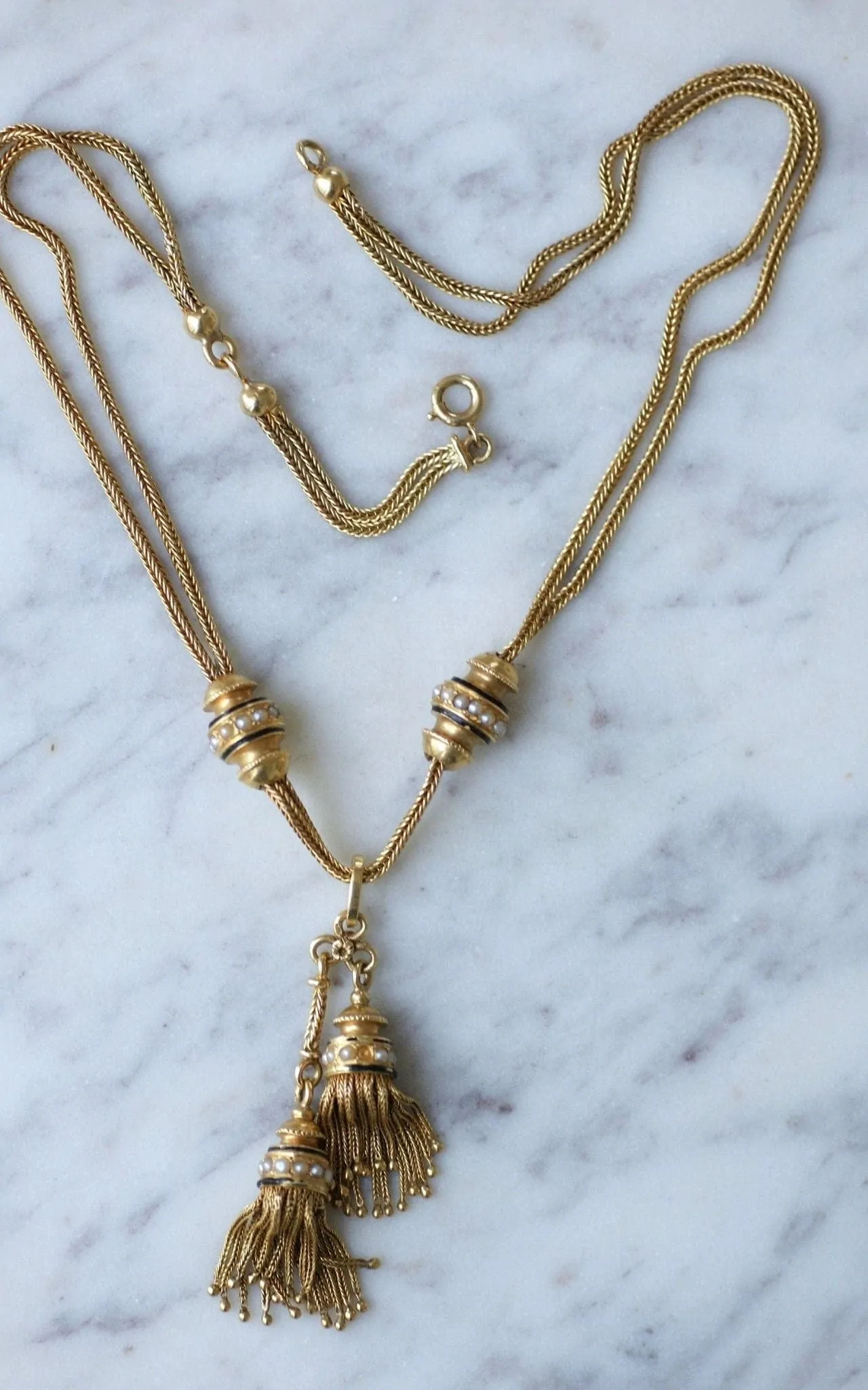 Collier négligé or et pompons sold by 58 Facettes product image thumbnail 5