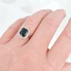 Bague Art Deco Or Saphir et Diamants sold by 58 Facettes