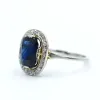 Bague Art Deco Or Saphir et Diamants sold by 58 Facettes