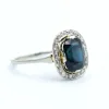 Bague Art Deco Or Saphir et Diamants sold by 58 Facettes