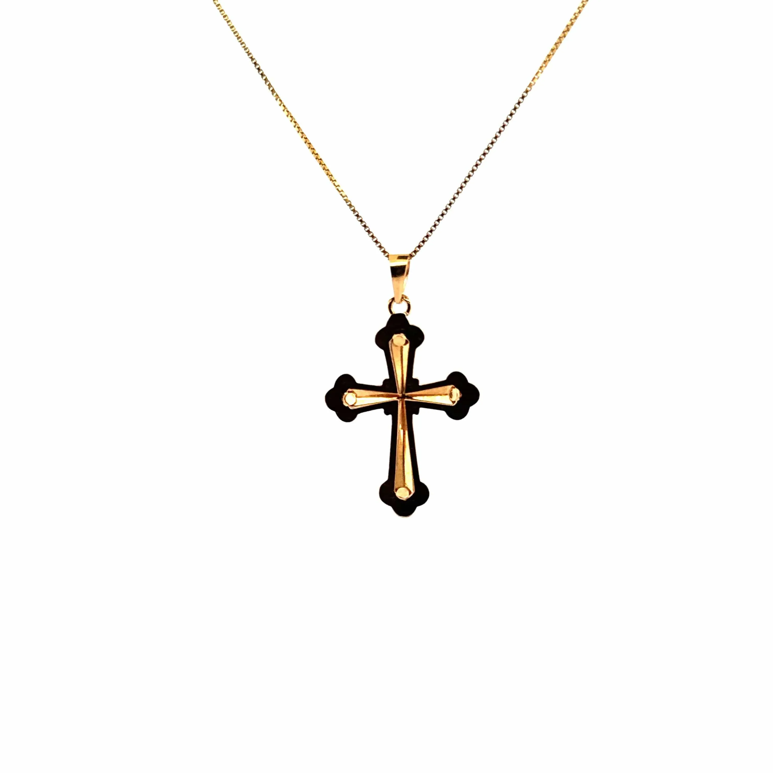 Pendentif Croix or jaune sold by 58 Facettes product image thumbnail 4