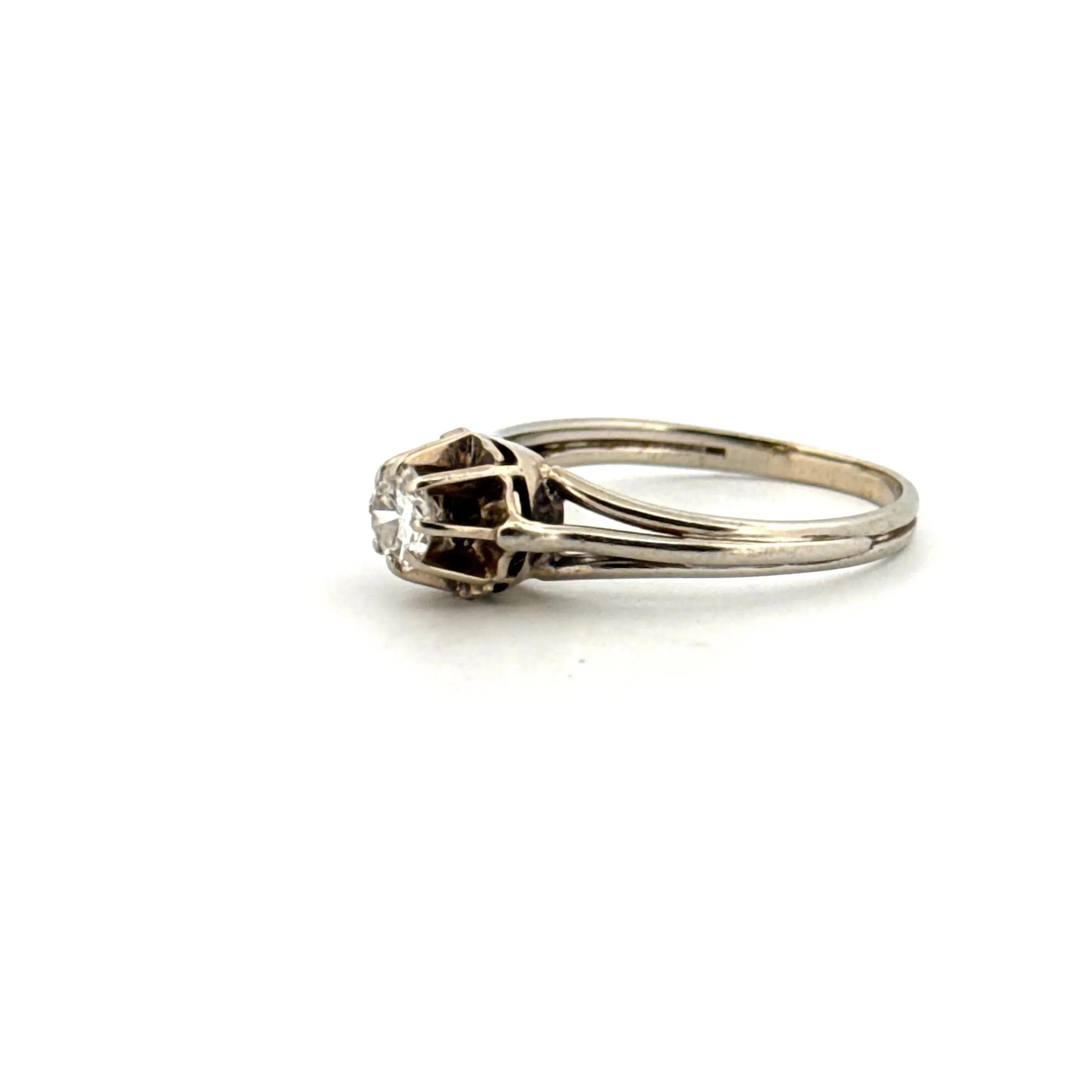 Solitaire or blanc diamant sold by 58 Facettes product image thumbnail 3