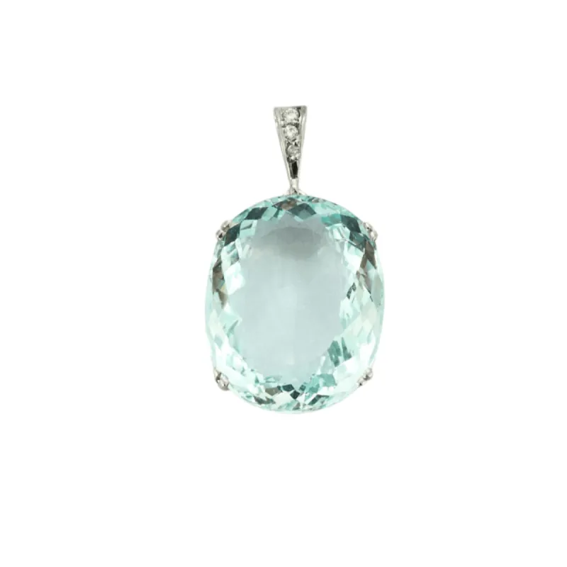 Pendentif Aigue-marine sold by 58 Facettes