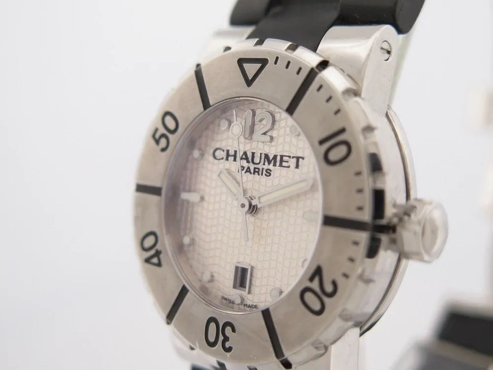 montre CHAUMET class one en acier palladie quartz sold by 58 Facettes product image thumbnail 3