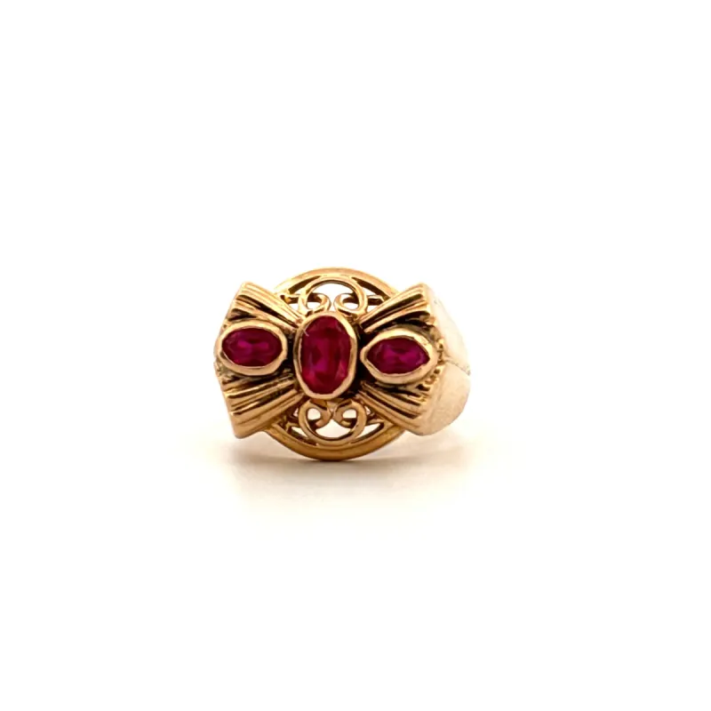 Bague Tank Or Jaune Saphir sold by 58 Facettes