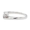 Bague Alliance Or blanc Diamant sold by 58 Facettes