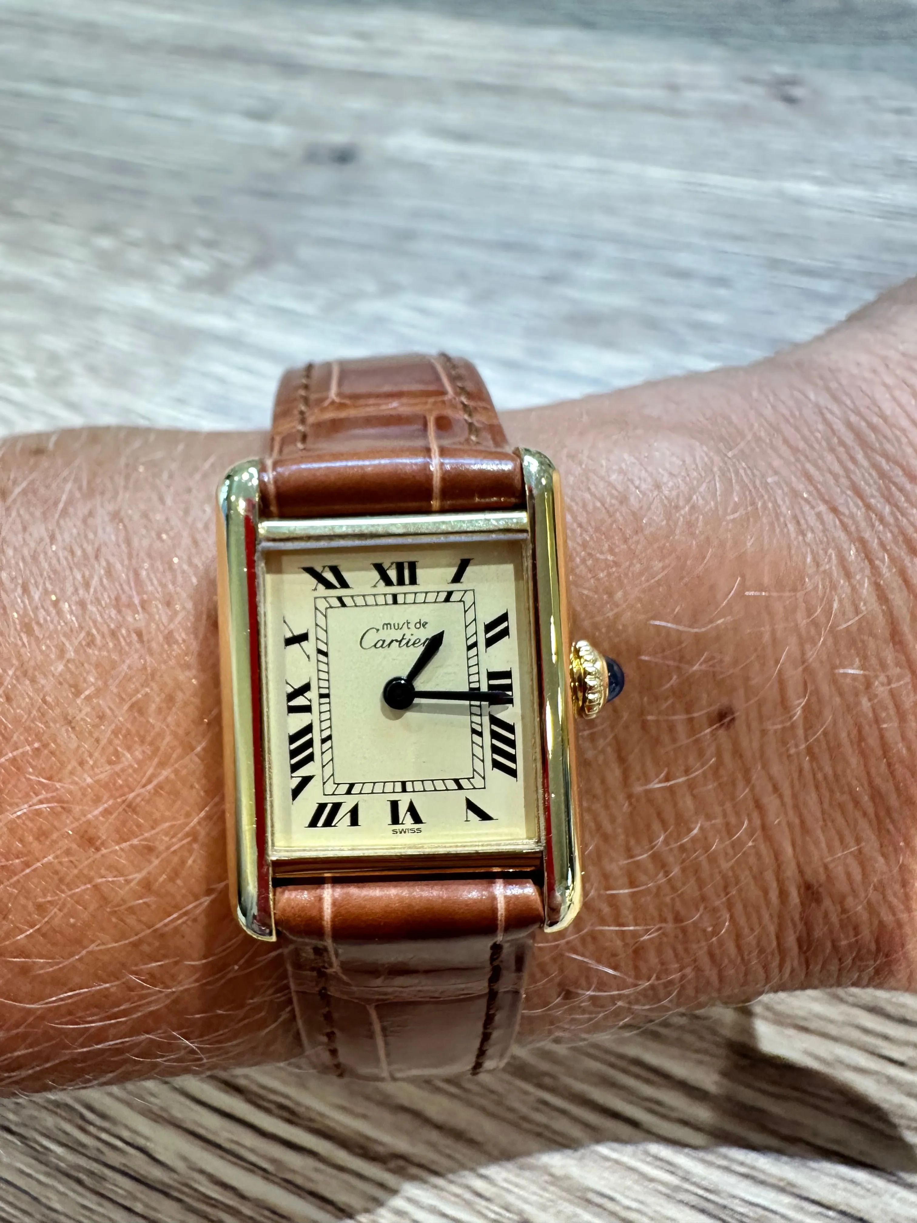 Cartier - Montre Femme Tank sold by 58 Facettes product image thumbnail 2