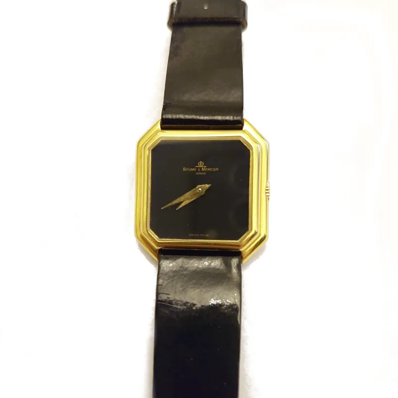 BAUME ET MERCIER - Montre or jaune made by 58 Facettes