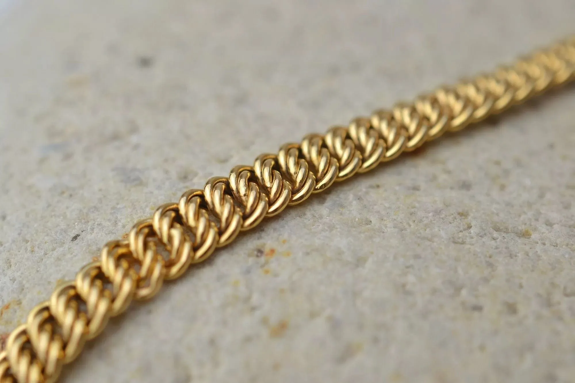 Bracelet Or maille américaine sold by 58 Facettes product image thumbnail 4