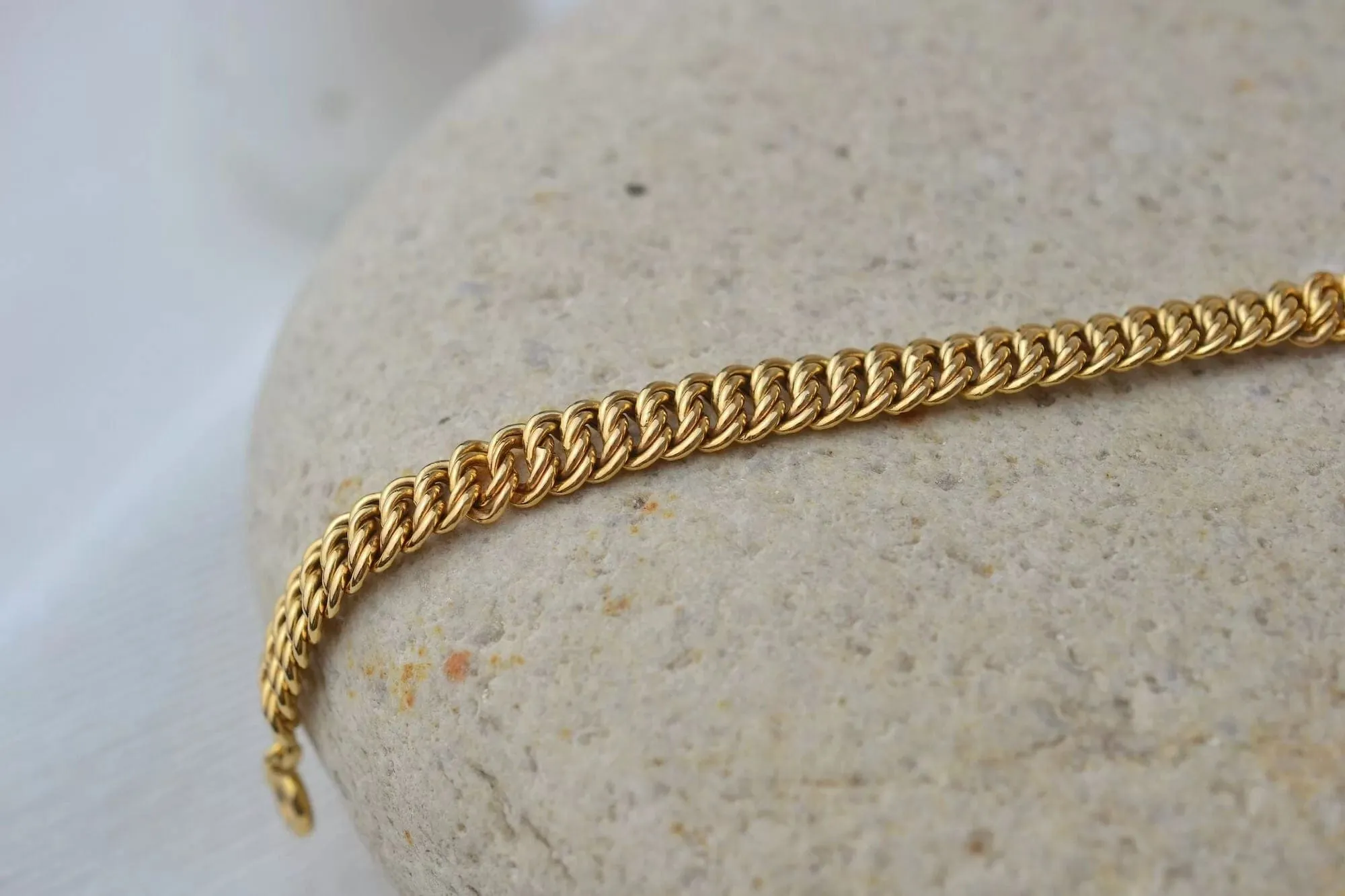 Bracelet Or maille américaine sold by 58 Facettes product image thumbnail 5