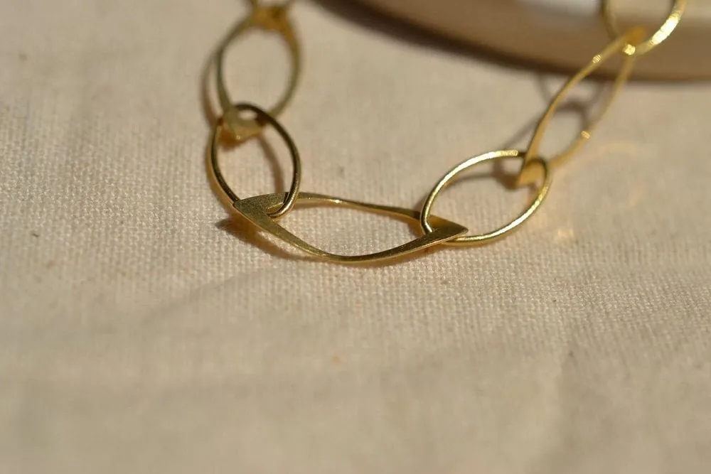 Bracelet maillons ovales ajourés sold by 58 Facettes product image thumbnail 5