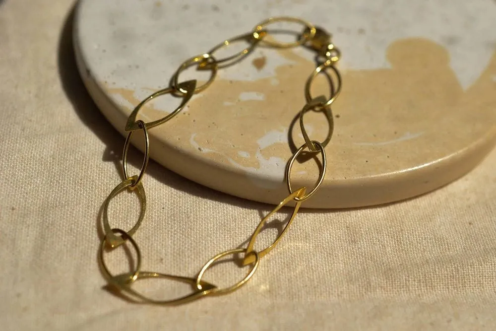 Bracelet maillons ovales ajourés sold by 58 Facettes product image thumbnail 3