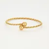 Bracelet jonc or jaune sold by 58 Facettes