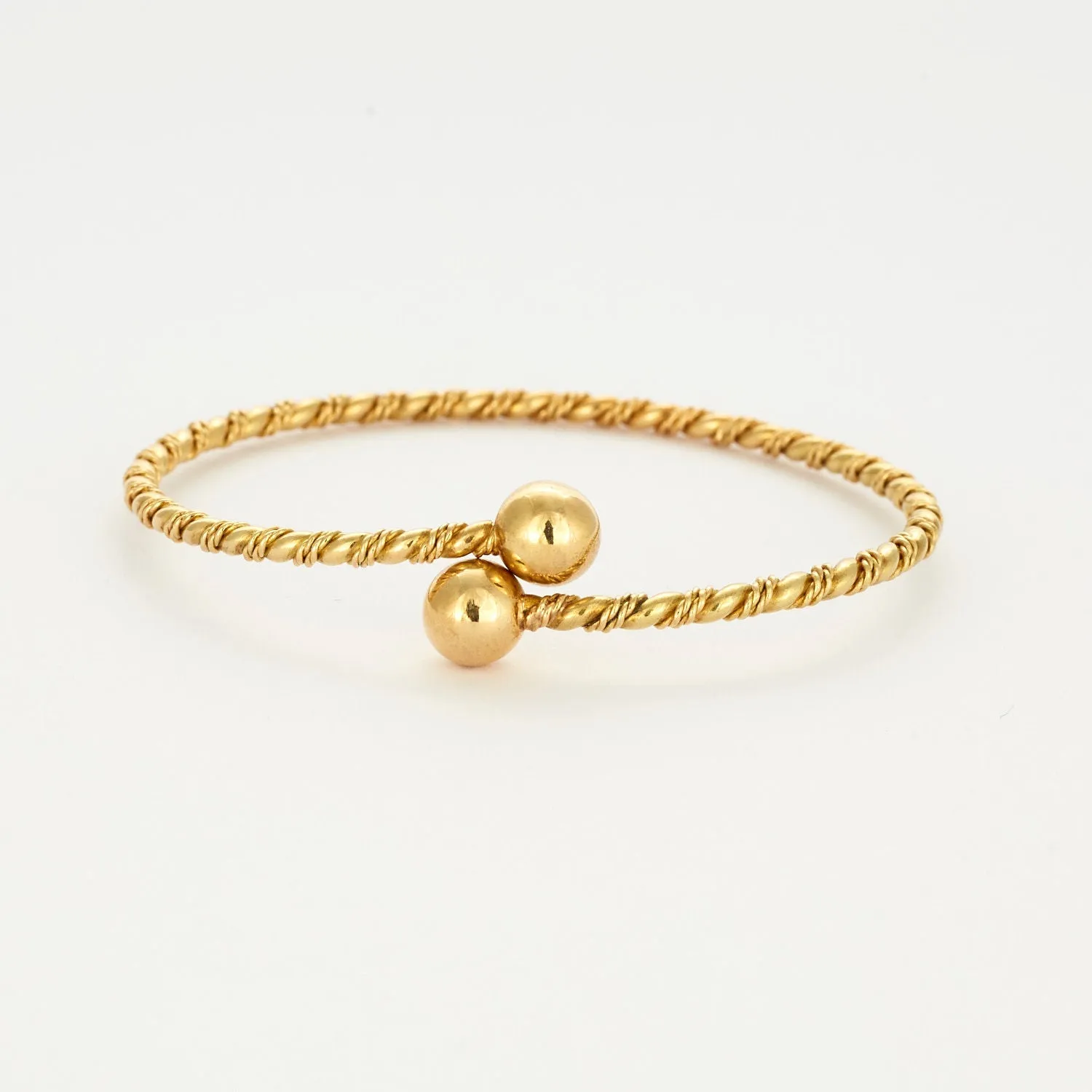 Bracelet jonc or jaune sold by 58 Facettes product image thumbnail 2