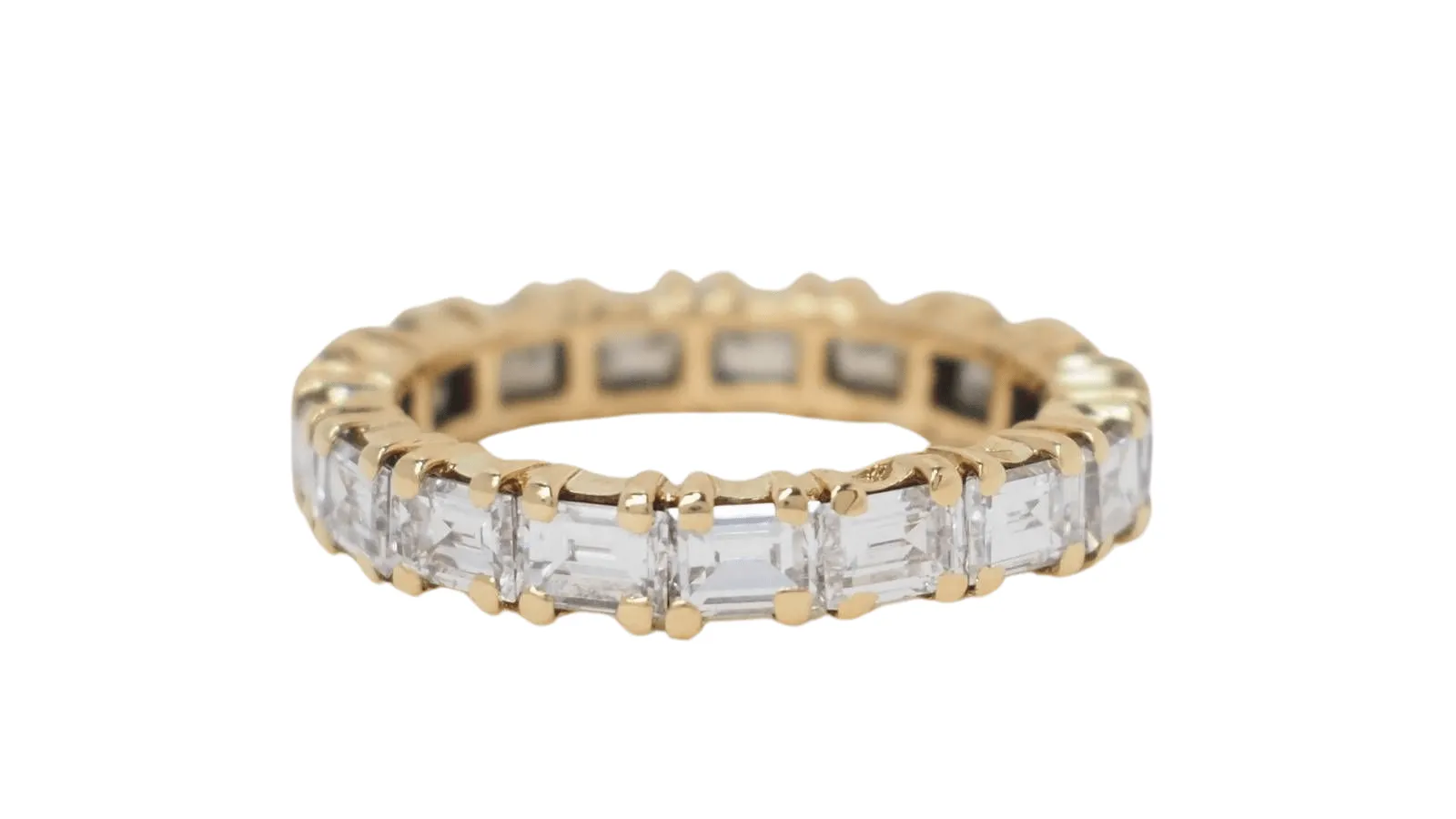 Bague Or Diamants Baguettes sold by 58 Facettes