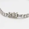 bracelet rivière en or blanc avec diamants sold by 58 Facettes