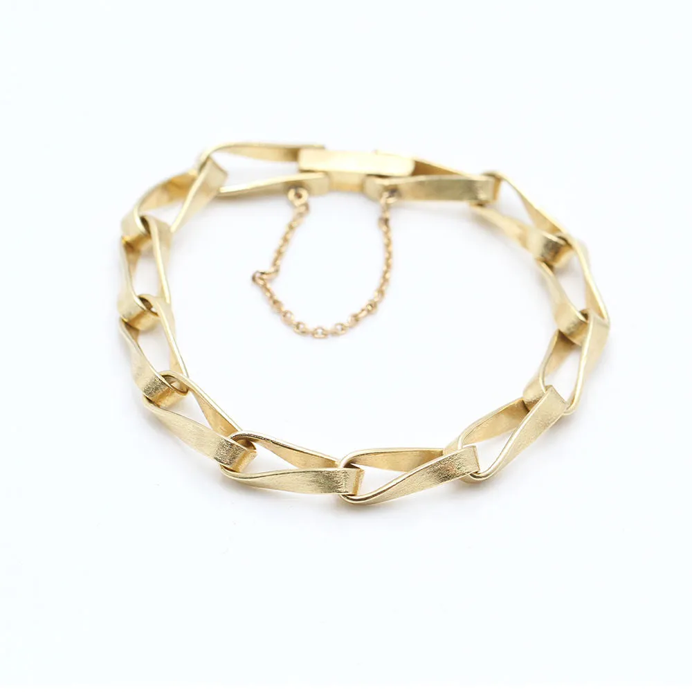 Bracelet en or jaune massif sold by 58 Facettes product image thumbnail 2