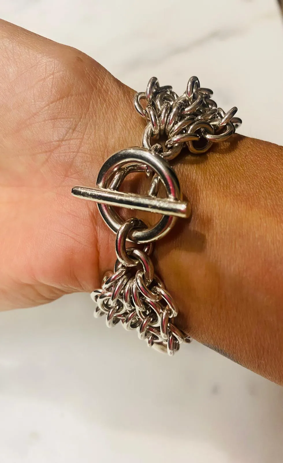 Bracelet coeurs en argent sterling TIFFANY & CO. sold by 58 Facettes product image thumbnail 3