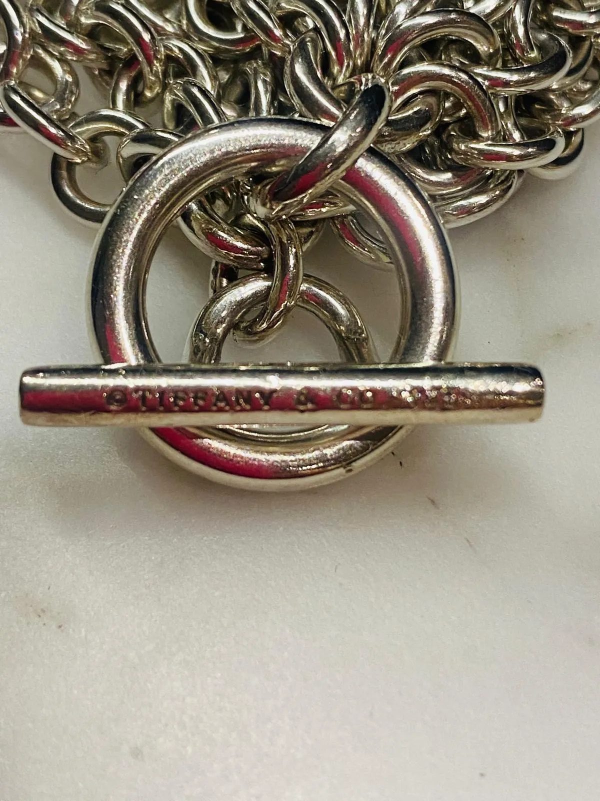 Bracelet coeurs en argent sterling TIFFANY & CO. sold by 58 Facettes product image thumbnail 5