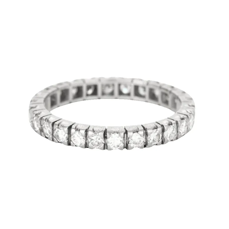 Alliance Américaine en or gris sold by 58 Facettes