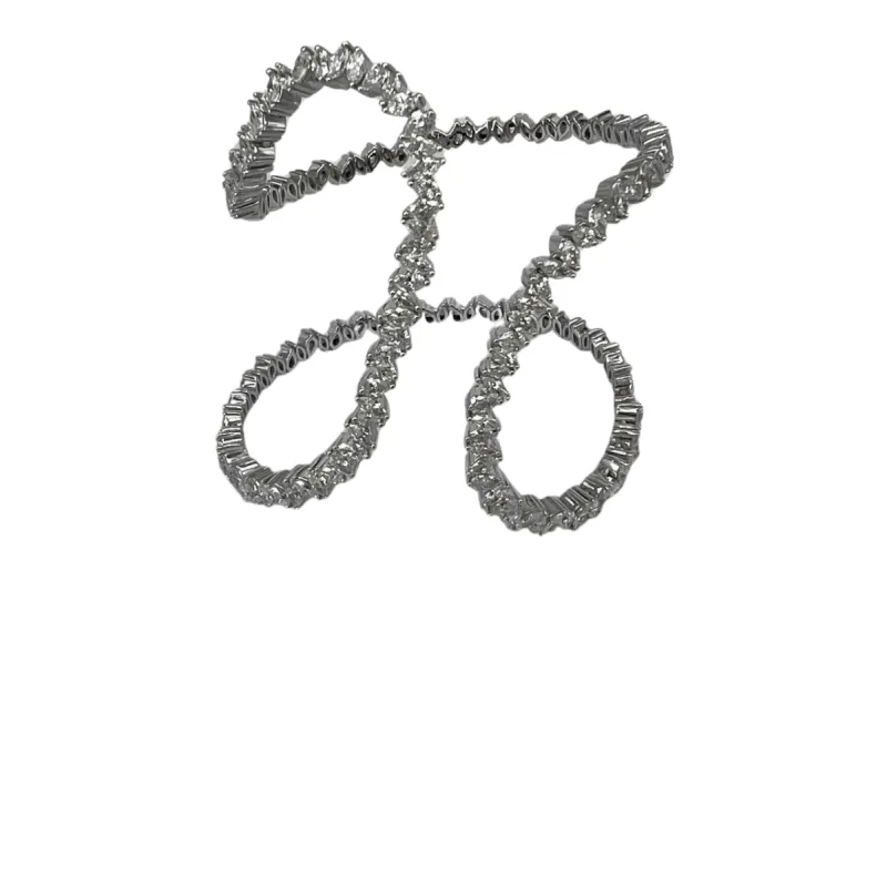 Bracelet bangle diamants Marquise sold by 58 Facettes